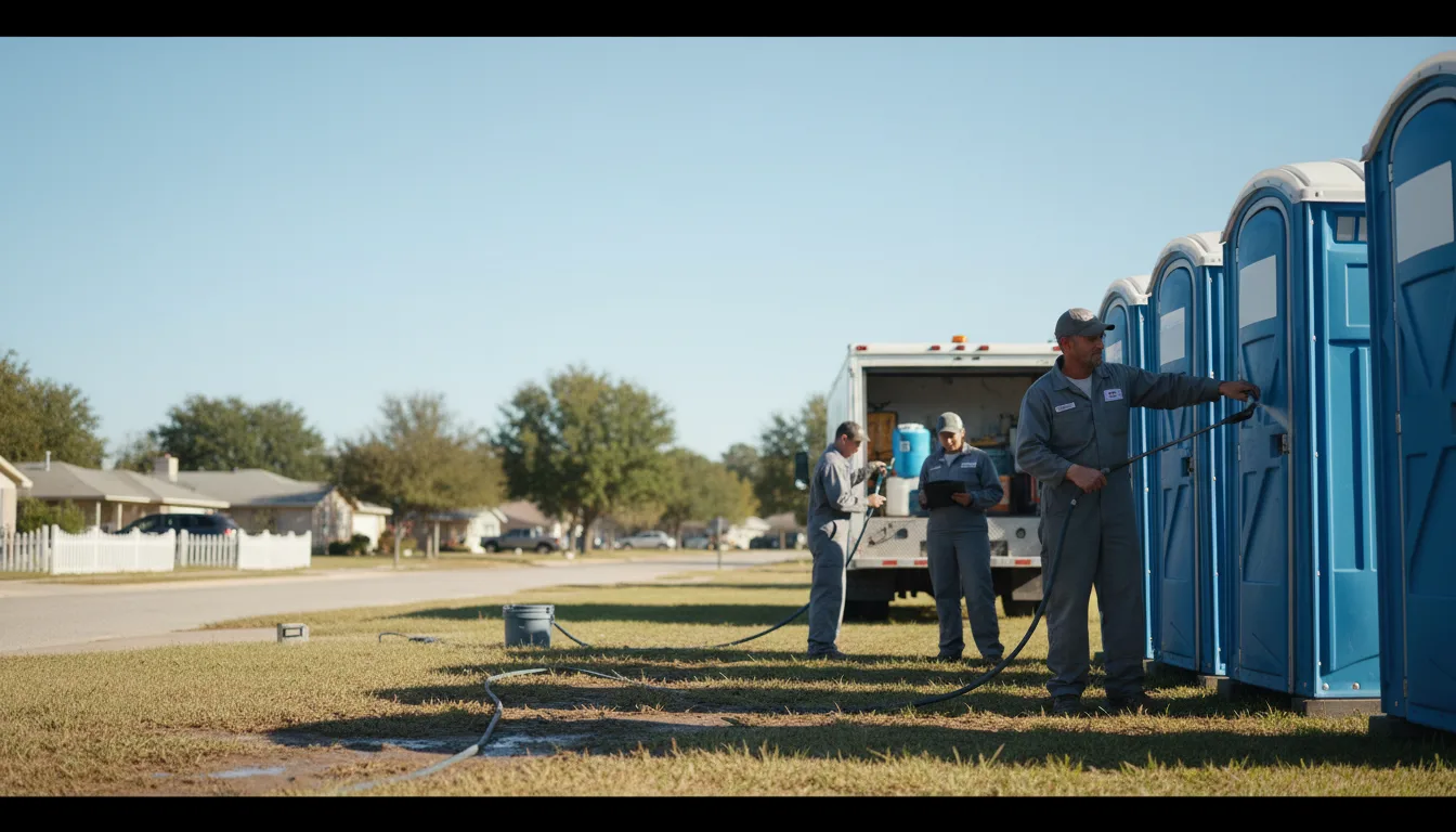 Long-Term Portable Toilet Rental in Starkweather, ND near me